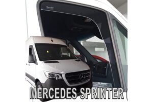 ΑΝΕΜΟΘΡΑΥΣΤΕΣ ΓΙΑ MERCEDES SPRINTER W907 2D 2018+ ΖΕΥΓΑΡΙ VAN ΑΠΟ ΕΥΚΑΜΠΤΟ ΦΙΜΕ ΠΛΑΣΤΙΚΟ HEKO - 2 ΤΕΜ.