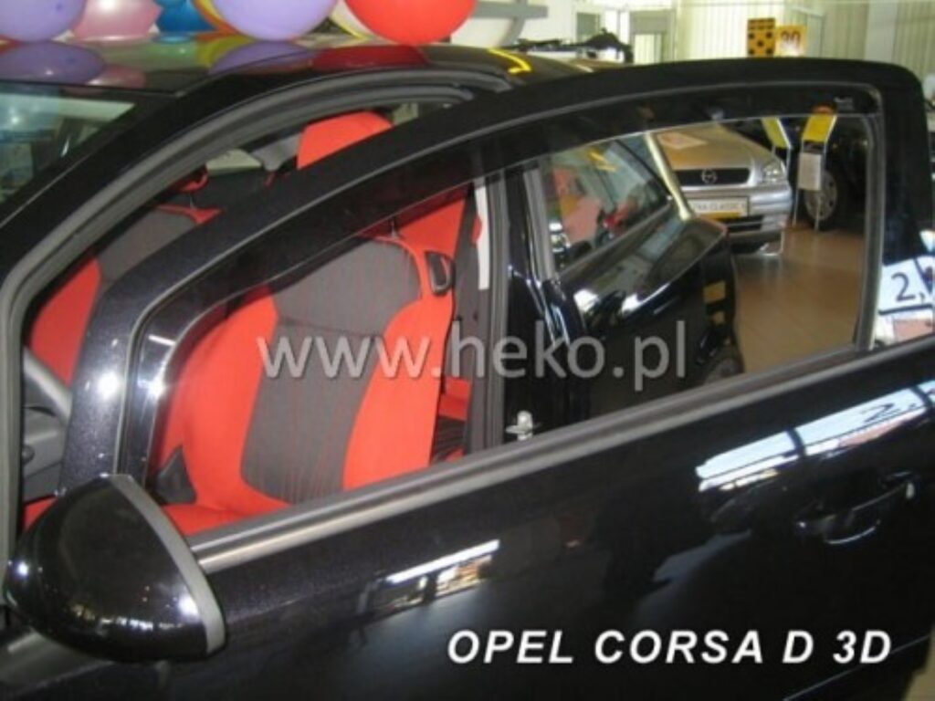 Εικόνα 1 από 5 — ΑΝΕΜΟΘΡΑΥΣΤΕΣ ΓΙΑ OPEL CORSA D/E 3D 09/2006-2014 ΖΕΥΓΑΡΙ ΑΠΟ ΕΥΚΑΜΠΤΟ ΦΙΜΕ ΠΛΑΣΤΙΚΟ HEKO – 2 ΤΕΜ.