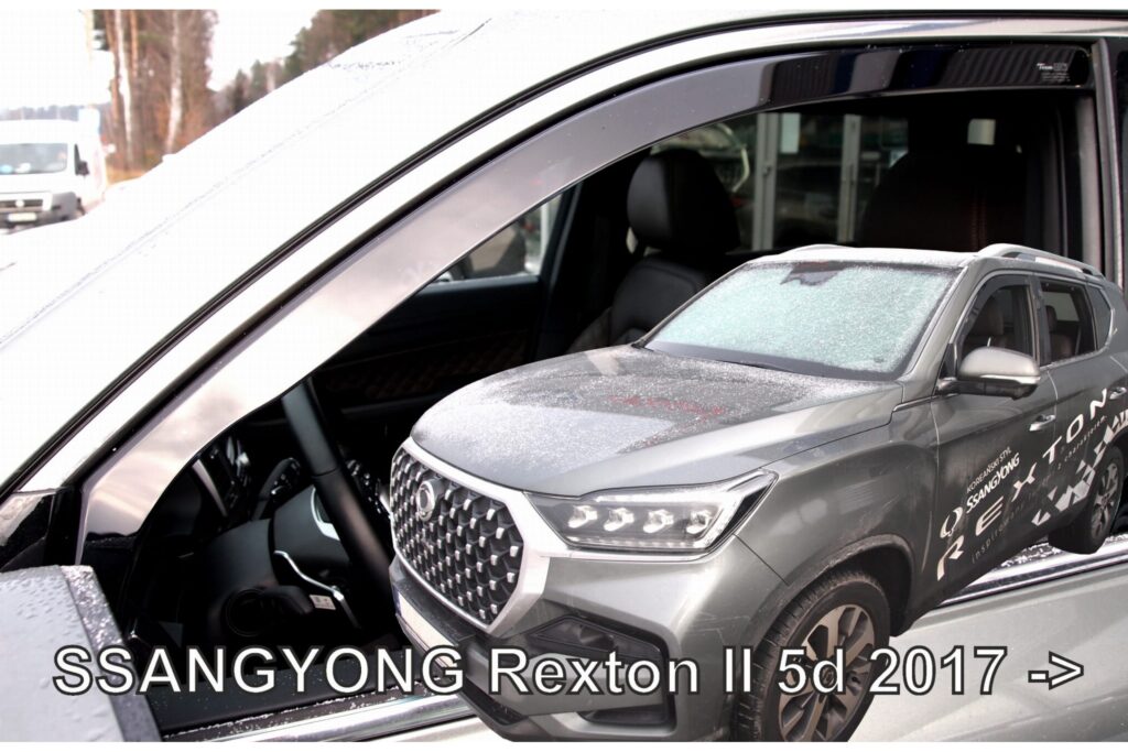 Εικόνα 1 από 5 — ΑΝΕΜΟΘΡΑΥΣΤΕΣ ΓΙΑ SSANGYONG REXTON 5D 2017+ ΖΕΥΓΑΡΙ ΑΠΟ ΕΥΚΑΜΠΤΟ ΦΙΜΕ ΠΛΑΣΤΙΚΟ HEKO – 2 ΤΕΜ.
