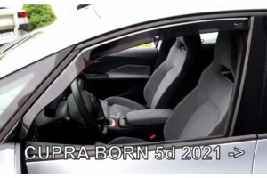 ΑΝΕΜΟΘΡΑΥΣΤΕΣ ΓΙΑ CUPRA BORN 5D 2021+ ΖΕΥΓΑΡΙ ΑΠΟ ΕΥΚΑΜΠΤΟ ΦΙΜΕ ΠΛΑΣΤΙΚΟ HEKO - 2 ΤΕΜ.