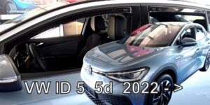 ΑΝΕΜΟΘΡΑΥΣΤΕΣ ΓΙΑ VW ID.5 5D 2022+ ΣΕΤ ΑΥΤΟΚΙΝΗΤΟΥ ΑΠΟ ΕΥΚΑΜΠΤΟ ΦΙΜΕ ΠΛΑΣΤΙΚΟ HEKO - 4 ΤΕΜ.