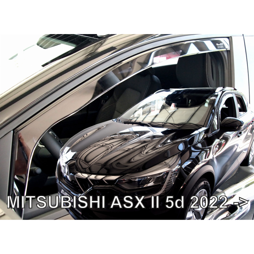 Εικόνα 1 από 5 — ΑΝΕΜΟΘΡΑΥΣΤΕΣ ΓΙΑ MITSUBISHI ASX 5D 2022+ – ΖΕΥΓΑΡΙ ΖΕΥΓΑΡΙ ΑΠΟ ΕΥΚΑΜΠΤΟ ΦΙΜΕ ΠΛΑΣΤΙΚΟ HEKO – 2 ΤΕΜ.