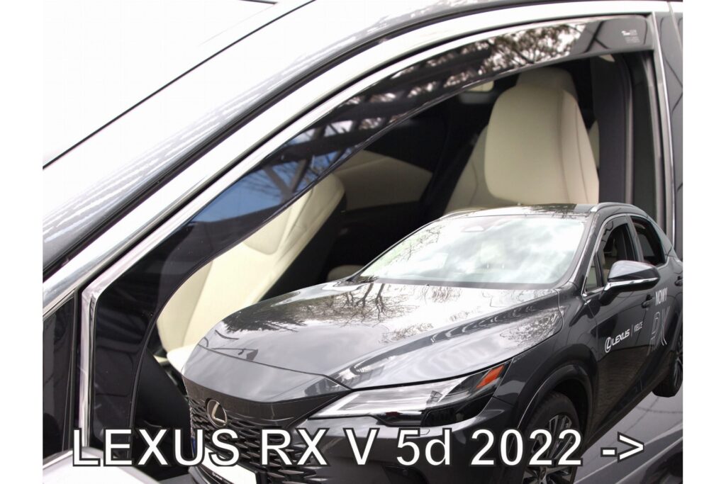 Εικόνα 1 από 5 — ΑΝΕΜΟΘΡΑΥΣΤΕΣ ΓΙΑ LEXUS RX V 5D 2022+ ?ΖΕΥΓΑΡΙ ΑΠΟ ΕΥΚΑΜΠΤΟ ΦΙΜΕ ΠΛΑΣΤΙΚΟ HEKO – 2 ΤΕΜ.