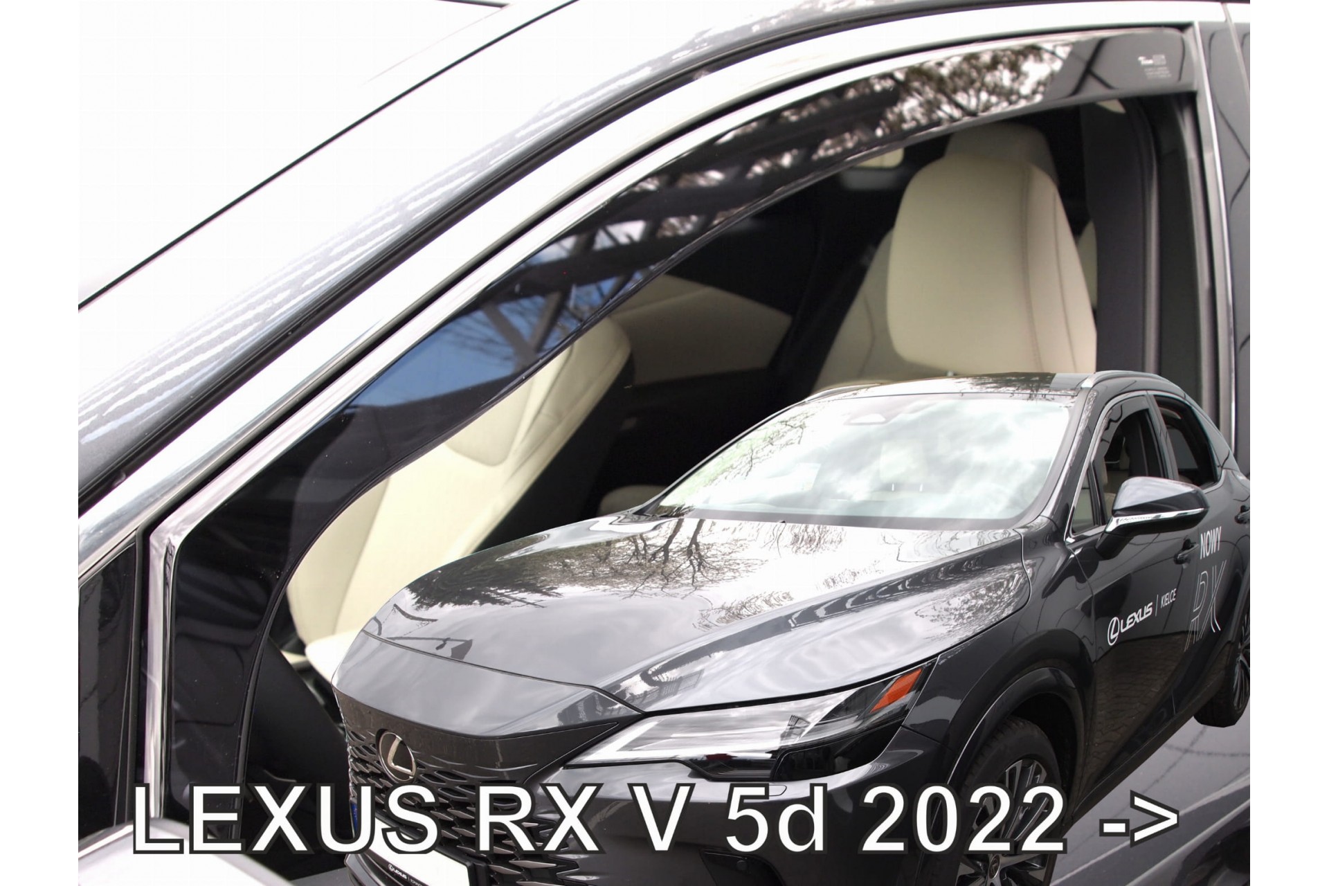 Εικόνα 1 από 5 — ΑΝΕΜΟΘΡΑΥΣΤΕΣ ΓΙΑ LEXUS RX V 5D 2022+ ?ΖΕΥΓΑΡΙ ΑΠΟ ΕΥΚΑΜΠΤΟ ΦΙΜΕ ΠΛΑΣΤΙΚΟ HEKO – 2 ΤΕΜ.