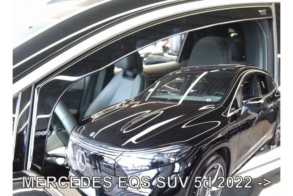 Εικόνα 1 από 6 — ΑΝΕΜΟΘΡΑΥΣΤΕΣ ΓΙΑ MERCEDES EQS SUV 5D 2022+ ΣΕΤ ΑΥΤΟΚΙΝΗΤΟΥ ΑΠΟ ΕΥΚΑΜΠΤΟ ΦΙΜΕ ΠΛΑΣΤΙΚΟ HEKO – 4 ΤΕΜ.