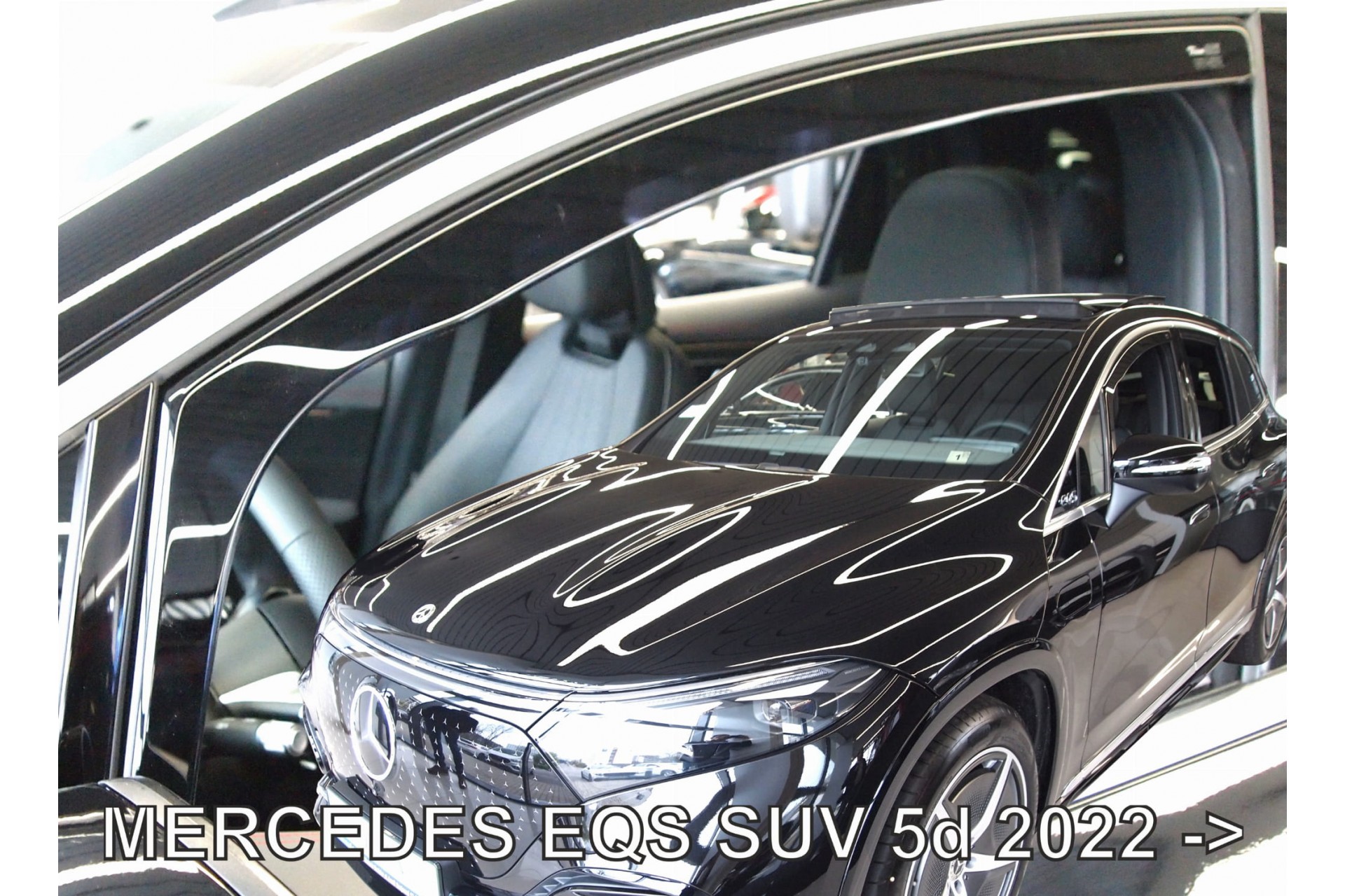 Εικόνα 1 από 6 — ΑΝΕΜΟΘΡΑΥΣΤΕΣ ΓΙΑ MERCEDES EQS SUV 5D 2022+ ΣΕΤ ΑΥΤΟΚΙΝΗΤΟΥ ΑΠΟ ΕΥΚΑΜΠΤΟ ΦΙΜΕ ΠΛΑΣΤΙΚΟ HEKO – 4 ΤΕΜ.