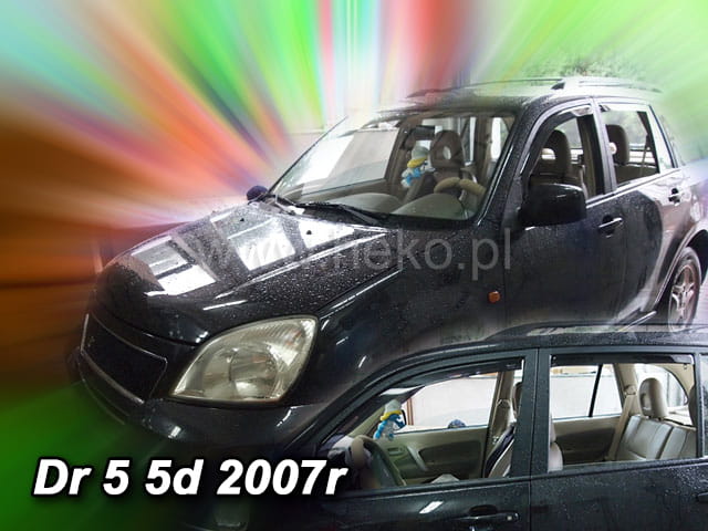 Εικόνα 1 από 6 — ΑΝΕΜΟΘΡΑΥΣΤΕΣ ΓΙΑ DR 5 MOTOR 5D 2007+ ΣΕΤ ΑΥΤΟΚΙΝΗΤΟΥ ΑΠΟ ΕΥΚΑΜΠΤΟ ΦΙΜΕ ΠΛΑΣΤΙΚΟ HEKO – 4 ΤΕΜ.