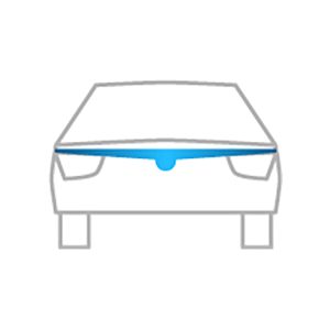 ΑΝΕΜΟΘΡΑΥΣΤΗΣ ΚΑΠΩ ΑΥΤΟΚΙΝΗΤΟΥ ΓΙΑ DODGE CARAVAN/ CHRYSLER/ VOYAGER 2001+ ΑΠΟ ΕΥΚΑΜΠΤΟ ΦΙΜΕ ΠΛΑΣΤΙΚΟ HEKO - 1 ΤΕΜ.