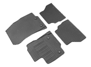 Cik - ΠΑΤΑΚΙΑ ΑΥΤΟΚΙΝΗΤΟΥ ΑΠΟ ΛΑΣΤΙΧΟ ΓΙΑ FORD B-MAX 2012-2014 ΣΕ ΜΑΥΡΟ ΧΡΩΜΑ ΜΕ ΚΟΥΜΠΩΜΑΤΑ - 4 ΤΕΜ. (RM.FO.0017/CK)