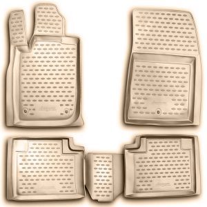 ΠΑΤΑΚΙΑ ΣΕ ΣΚΑΦΗ TPE ΛΑΣΤΙΧΟ ΓΙΑ JEEP GRAND CHEROKEE 2011-2013 ΣΕ ΜΠΕΖ ΧΡΩΜΑ NOVLINE - 4 ΤΕΜ.