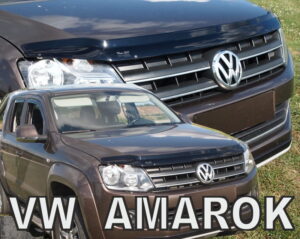 ΑΝΕΜΟΘΡΑΥΣΤΗΣ ΚΑΠΩ ΑΥΤΟΚΙΝΗΤΟΥ ΓΙΑ VW AMAROK 2009+ ΑΠΟ ΕΥΚΑΜΠΤΟ ΦΙΜΕ ΠΛΑΣΤΙΚΟ HEKO - 1 ΤΕΜ.