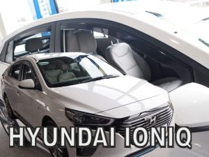 ΑΝΕΜΟΘΡΑΥΣΤΕΣ ΓΙΑ HYUNDAI IONIQ 5D 2016+ ΣΕΤ ΑΥΤΟΚΙΝΗΤΟΥ ΑΠΟ ΕΥΚΑΜΠΤΟ ΦΙΜΕ ΠΛΑΣΤΙΚΟ HEKO - 4 ΤΕΜ.