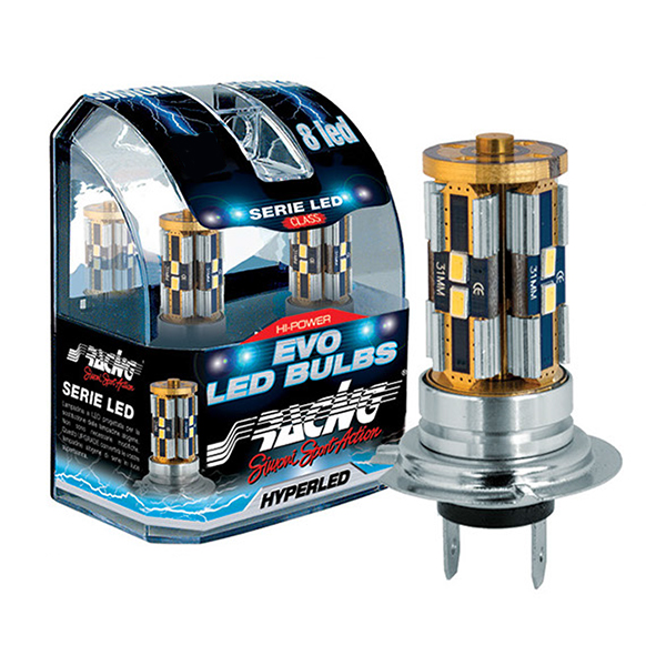 Εικόνα 1 από 1 — H16 12V 8LED EVO LED RACING 2ΤΕΜ.