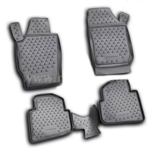 ΠΑΤΑΚΙΑ ΣΕ ΣΚΑΦΗ TPE ΛΑΣΤΙΧΟ ΓΙΑ SKODA ROOMSTER 09/2006+ ΣΕ ΜΑΥΡΟ ΧΡΩΜΑ NOVLINE - 4 ΤΕΜ.