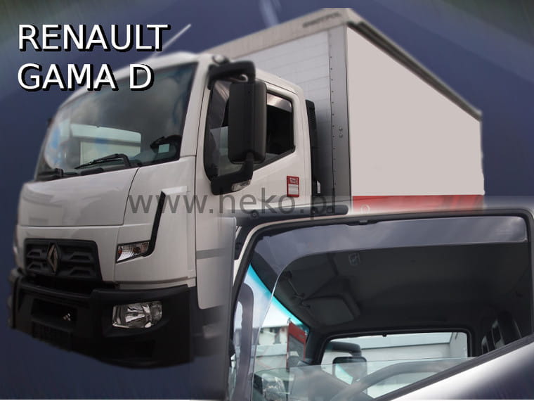 Εικόνα 1 από 4 — ΑΝΕΜΟΘΡΑΥΣΤΕΣ ΓΙΑ RENAULT Gama D Cab 2,0 (3,5-7,5 T)2014R – ΖΕΥΓΑΡΙ ΑΠΟ ΕΥΚΑΜΠΤΟ ΦΙΜΕ ΠΛΑΣΤΙΚΟ HEKO – 2 ΤΕΜ.