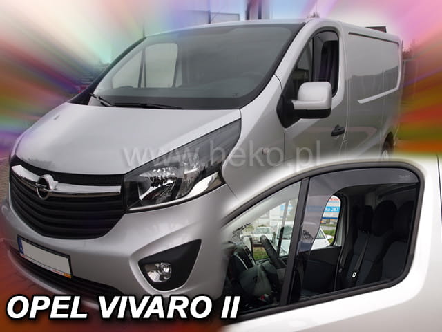 Εικόνα 1 από 2 — ΑΝΕΜΟΘΡΑΥΣΤΕΣ ΓΙΑ OPEL VIVARO 2014+ / RENAULT TRAFIC 2014+ /FIAT TALENTO 2016+ ΖΕΥΓΑΡΙ ΑΠΟ ΕΥΚΑΜΠΤΟ ΦΙΜΕ ΠΛΑΣΤΙΚΟ HEKO – 2 ΤΕΜ.