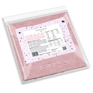 Fresso - Πετσέτα Μικροΐνας Γενικής Χρήσης Grace Home 40 x 40 cm 360 g/m² Διπλής Όψης με Άκρες Κοπής Laser - 1 Τεμ. (390419/FRE)