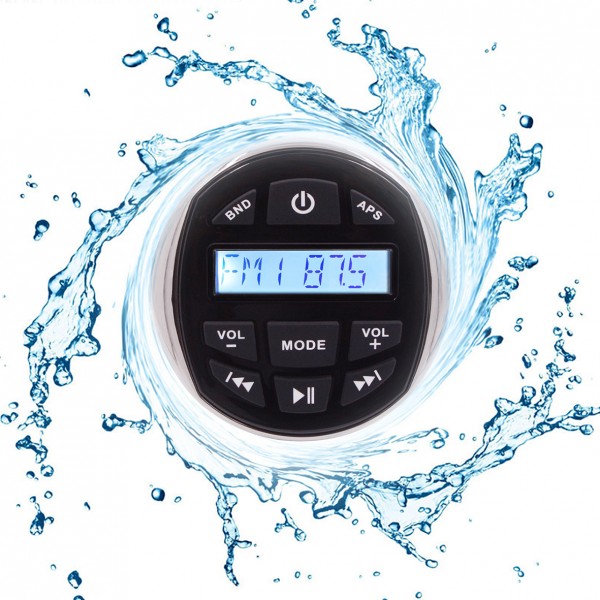 Εικόνα 5 από 5 — HASDA MP3 PLAYER 113 mm- 5V-4X40W ΜΕ ΡΑΔΙΟΦΩΝΟ/USB/BLUETOOTH (ΑΔΙΑΒΡΟΧΟ/ΣΤΡΟΓΓΥΛΟ/ΜΑΥΡΟ ΧΡΩΜΙΟΜΕΝΟ ΔΑΧΤΥΛΙΔΙ)