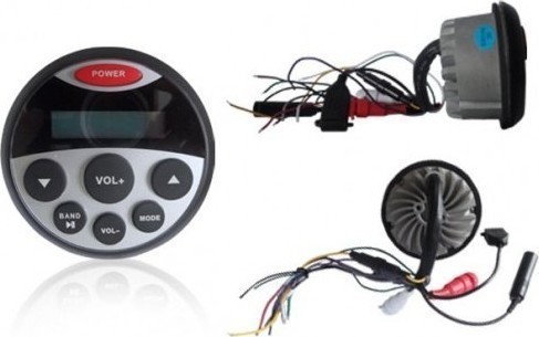 Εικόνα 1 από 4 — MP3 PLAYER 89MM – 12V – 4X25W ΜΕ ΡΑΔΙΟΦΩΝΟ/USB/BLUETOOTH ΑΔΙΑΒΡΟΧΟ ΣΤΡΟΓΓΥΛΟ ΜΑΥΡΟ