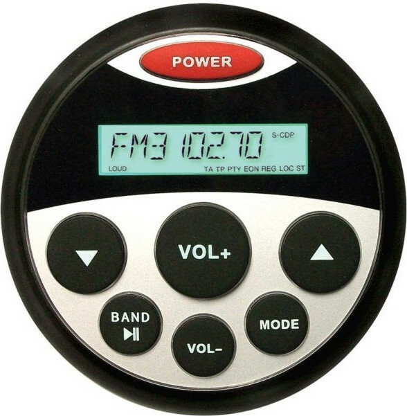Εικόνα 3 από 4 — MP3 PLAYER 89MM – 12V – 4X25W ΜΕ ΡΑΔΙΟΦΩΝΟ/USB/BLUETOOTH ΑΔΙΑΒΡΟΧΟ ΣΤΡΟΓΓΥΛΟ ΜΑΥΡΟ