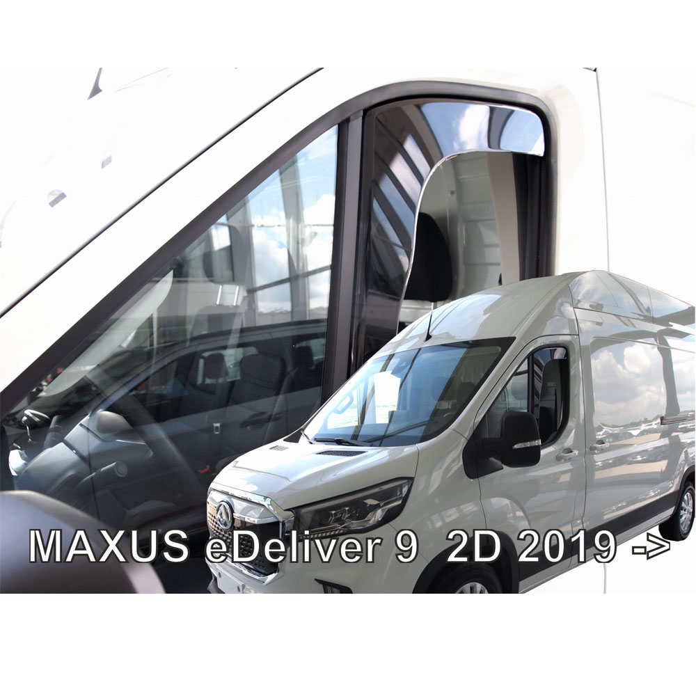 Εικόνα 1 από 2 — ΑΝΕΜΟΘΡΑΥΣΤΕΣ ΓΙΑ MAXUS EDELIVER 9 2D 2019+ ΖΕΥΓΑΡΙ ΑΠΟ ΕΥΚΑΜΠΤΟ ΦΙΜΕ ΠΛΑΣΤΙΚΟ HEKO – 2 ΤΕΜ