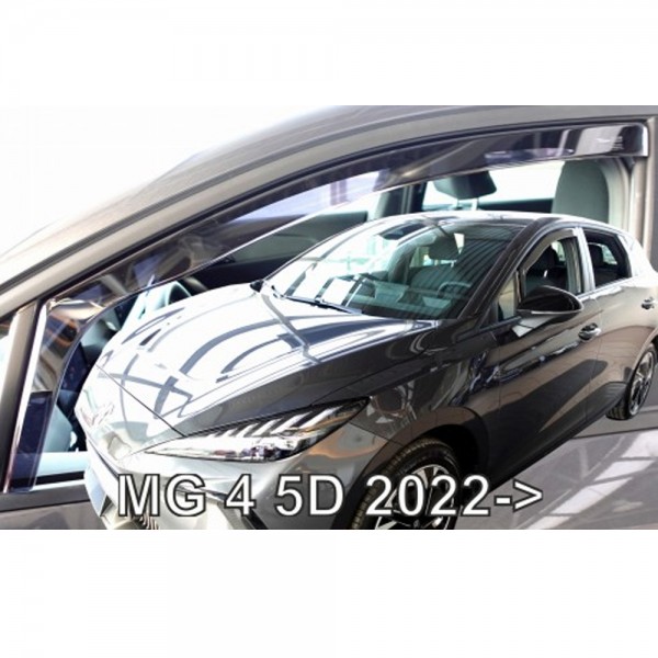 Εικόνα 1 από 5 — ΑΝΕΜΟΘΡΑΥΣΤΕΣ ΓΙΑ MG 4 5D 2022+ ΣΕΤ ΑΥΤΟΚΙΝΗΤΟΥ ΑΠΟ ΕΥΚΑΜΠΤΟ ΦΙΜΕ ΠΛΑΣΤΙΚΟ HEKO – 4 ΤΕΜ