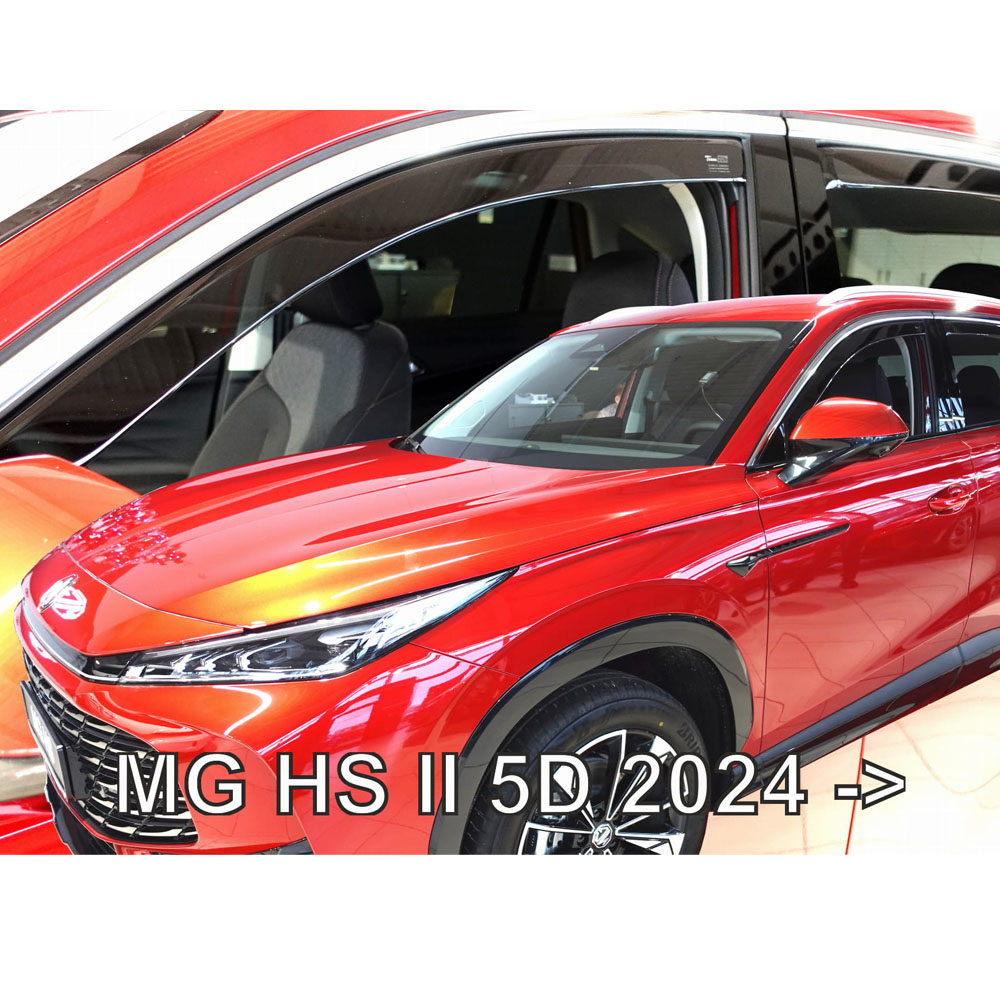 Εικόνα 1 από 6 — ΑΝΕΜΟΘΡΑΥΣΤΕΣ ΓΙΑ MG HS II 5D 2024+ ΣΕΤ ΑΥΤΟΚΙΝΗΤΟΥ ΑΠΟ ΕΥΚΑΜΠΤΟ ΦΙΜΕ ΠΛΑΣΤΙΚΟ HEKO – 4 ΤΕΜ