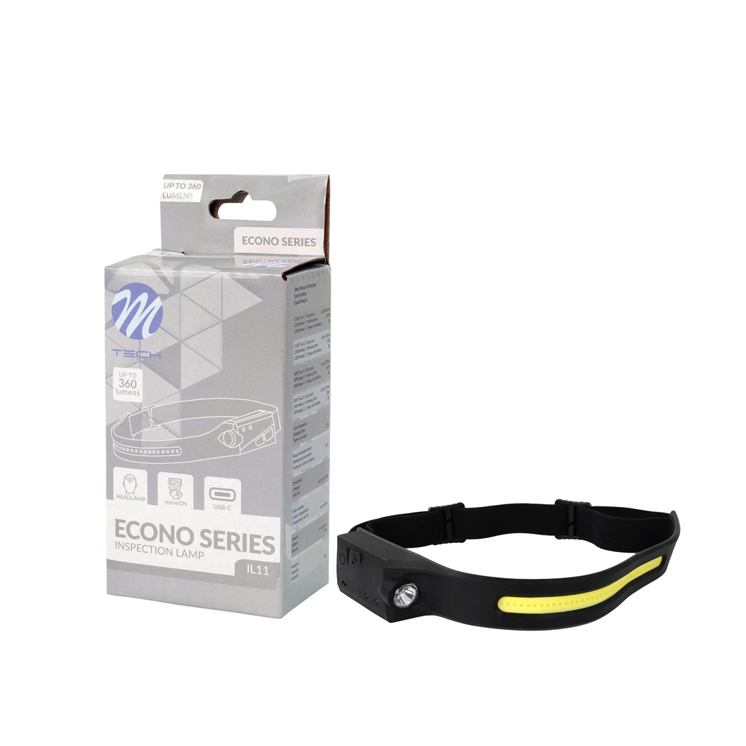 Εικόνα 1 από 3 — ΦΑΚΟΣ ΚΕΦΑΛΗΣ ΕΡΓΑΣΙΑΣ 360lm 1LED COB 4W + 1LED 3W 4 ΛΕΙΤΟΥΡΓΙΩΝ (ΛΕΥΚΟ) M-TECH – 1 ΤΕΜ.