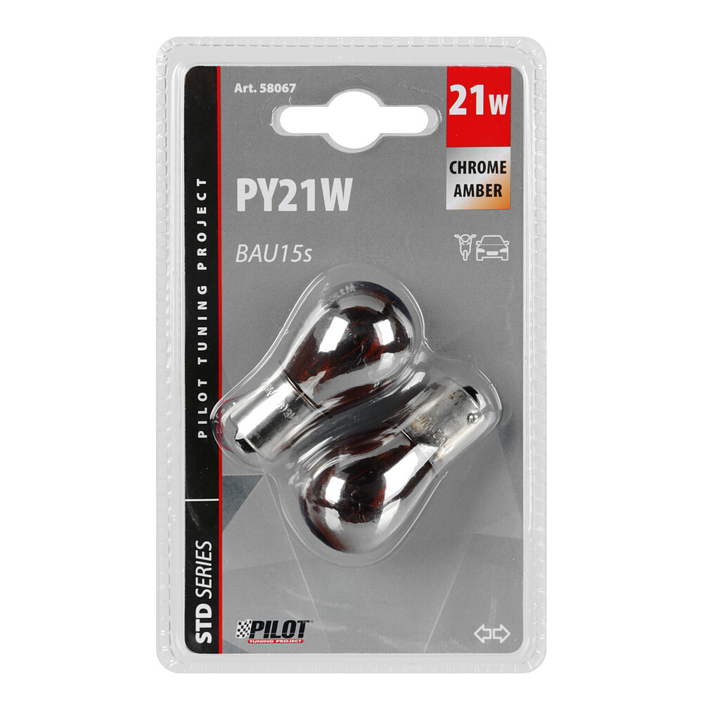 Εικόνα 4 από 4 — ΛΑΜΠΑΚΙΑ 12V/PY21W ΚΑΘΡΕΠΤΗΣ