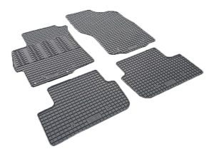 Cik - ΠΑΤΑΚΙΑ ΑΥΤΟΚΙΝΗΤΟΥ ΑΠΟ ΛΑΣΤΙΧΟ ΓΙΑ MITSUBISHI LANCER 2008-2017 ΣΕ ΜΑΥΡΟ ΧΡΩΜΑ ΜΕ ΚΟΥΜΠΩΜΑΤΑ - 4 ΤΕΜ. (RM.MI.0004/CK)