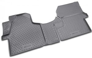ΠΑΤΑΚΙΑ ΣΕ ΣΚΑΦΗ TPE ΛΑΣΤΙΧΟ ΓΙΑ VW CRAFTER 04/2006-12/2016 ΣΕ ΜΑΥΡΟ ΧΡΩΜΑ NOVLINE - 2 ΤΕΜ.