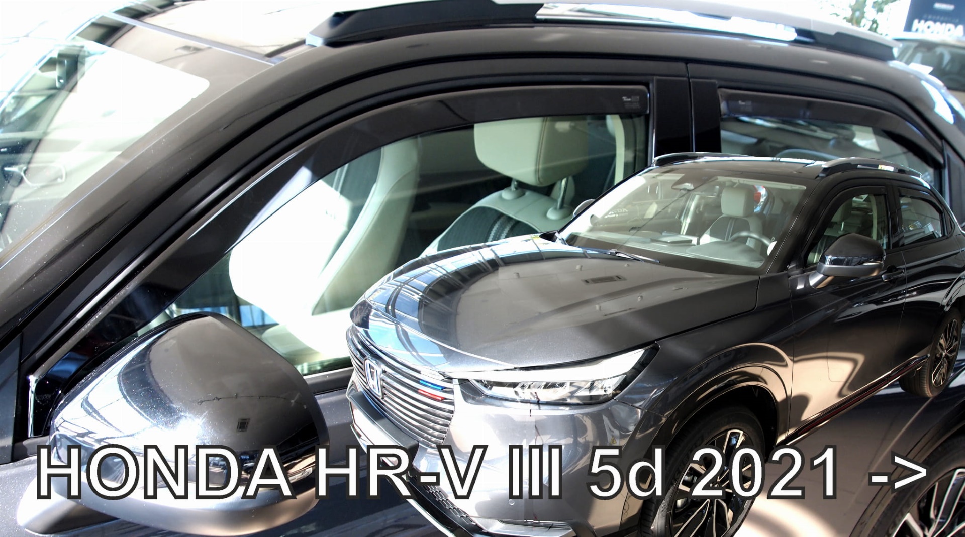 Εικόνα 1 από 6 — ΑΝΕΜΟΘΡΑΥΣΤΕΣ ΓΙΑ HONDA HR-V 5D 2021+ ΣΕΤ ΑΥΤΟΚΙΝΗΤΟΥ ΑΠΟ ΕΥΚΑΜΠΤΟ ΦΙΜΕ ΠΛΑΣΤΙΚΟ HEKO – 4 ΤΕΜ.