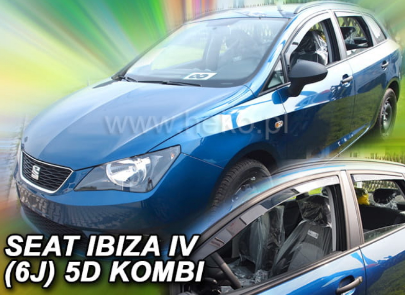 Εικόνα 1 από 5 — ΑΝΕΜΟΘΡΑΥΣΤΕΣ ΓΙΑ SEAT IBIZA 5D 2008+ COMBI  ΣΕΤ ΑΥΤΟΚΙΝΗΤΟΥ ΑΠΟ ΕΥΚΑΜΠΤΟ ΦΙΜΕ ΠΛΑΣΤΙΚΟ HEKO – 4 ΤΕΜ.