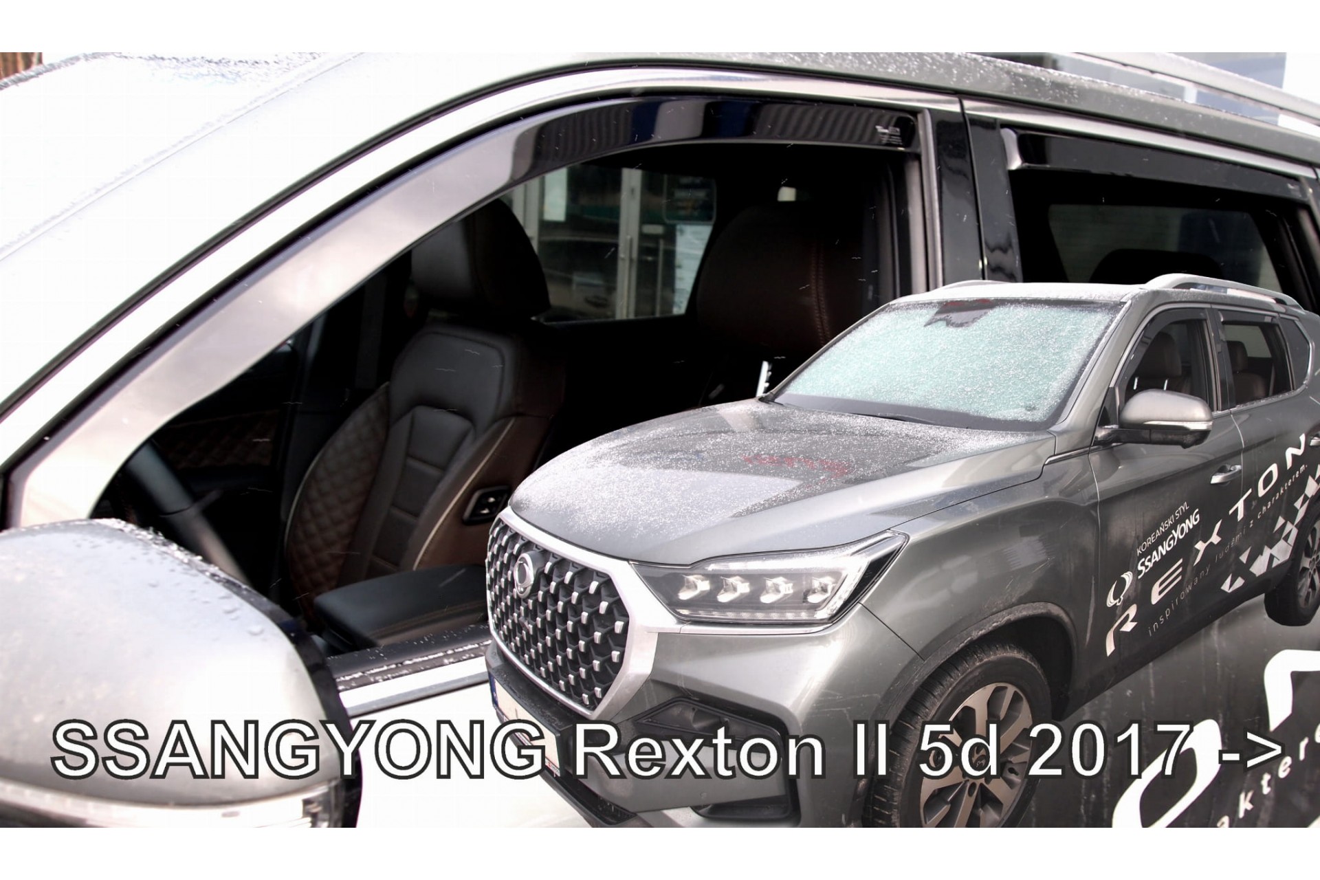 Εικόνα 1 από 6 — ΑΝΕΜΟΘΡΑΥΣΤΕΣ ΓΙΑ SSANGYONG REXTON 5D 2017+ ΣΕΤ ΑΥΤΟΚΙΝΗΤΟΥ ΑΠΟ ΕΥΚΑΜΠΤΟ ΦΙΜΕ ΠΛΑΣΤΙΚΟ HEKO – 4 ΤΕΜ.