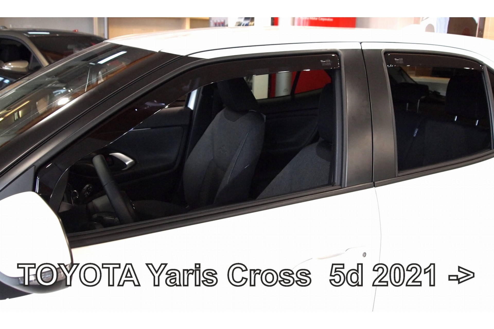 Εικόνα 1 από 6 — ΑΝΕΜΟΘΡΑΥΣΤΕΣ ΓΙΑ TOYOTA YARIS CROSS 5D 2021+  ΣΕΤ ΑΥΤΟΚΙΝΗΤΟΥ ΑΠΟ ΕΥΚΑΜΠΤΟ ΦΙΜΕ ΠΛΑΣΤΙΚΟ HEKO – 4 ΤΕΜ.
