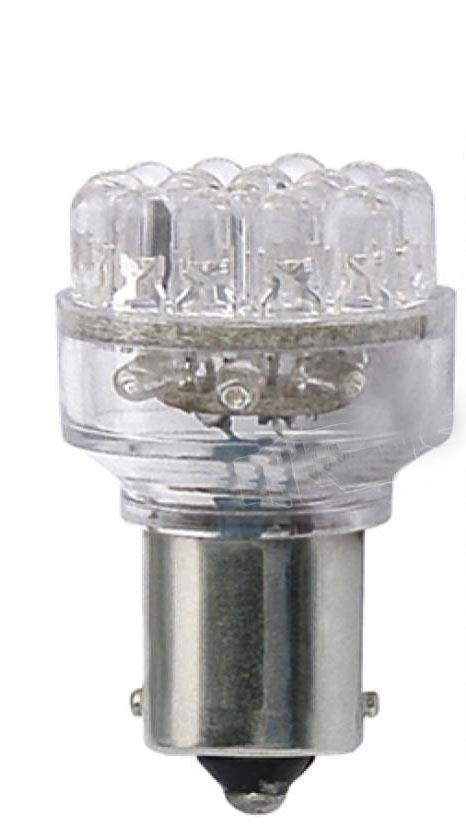 Εικόνα 1 από 1 — ΛΑΜΠΑΚΙ ΔΙΠΟΛΙΚΟ 24 LED 12V 360ο ΚΟΚΚΙΝΟ SIMONI RACING – 1 ΤΕΜ.