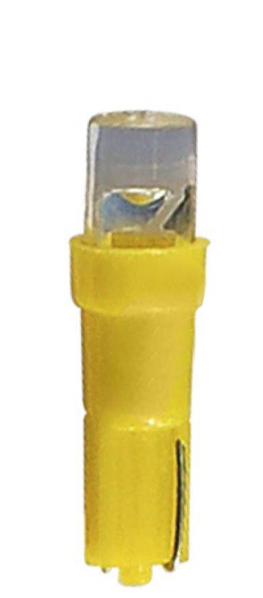 Εικόνα 1 από 1 — T3 12V W2x4,6d 1LED ΚΙΤΡΙΝΟ (ΚΑΡΦΩΤΟ ΑΚΑΛΥΚΟ ΓΙΑ ΟΡΓΑΝΑ ΤΑΜΠΛΟ) BLISTER SIMONI RACING – 4 ΤΕΜ.