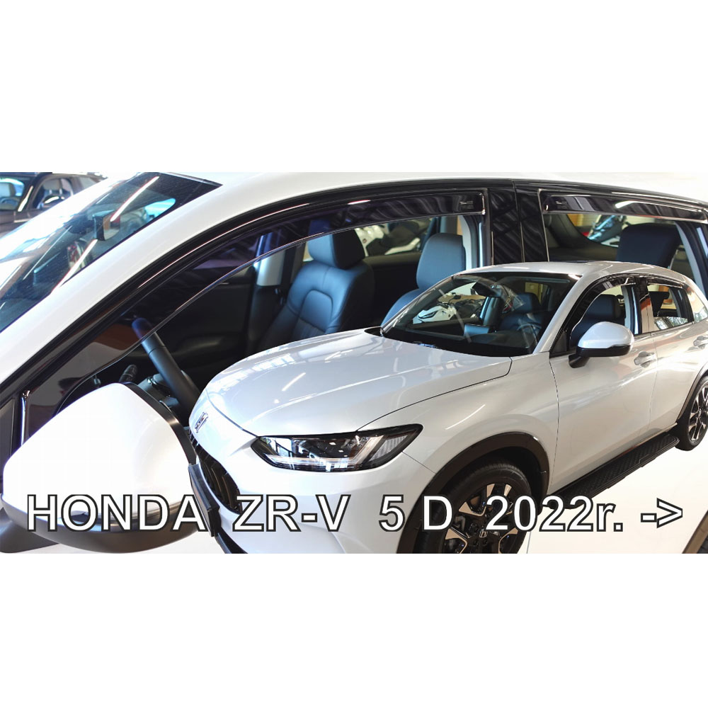 Εικόνα 1 από 6 — ΑΝΕΜΟΘΡΑΥΣΤΕΣ ΓΙΑ HONDA Z-RV 5D 2022+ ΣΕΤ ΑΥΤΟΚΙΝΗΤΟΥ ΑΠΟ ΕΥΚΑΜΠΤΟ ΦΙΜΕ ΠΛΑΣΤΙΚΟ HEKO – 4 ΤΕΜ.