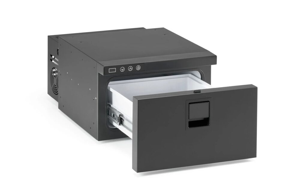 Εικόνα 2 από 4 — ΨΥΓΕΙΟ TB16AM ΣΥΡΤΑΡΩΤΟ 16L 12/24V 45W 240x380x530mm INDEL B – 1 TEM.