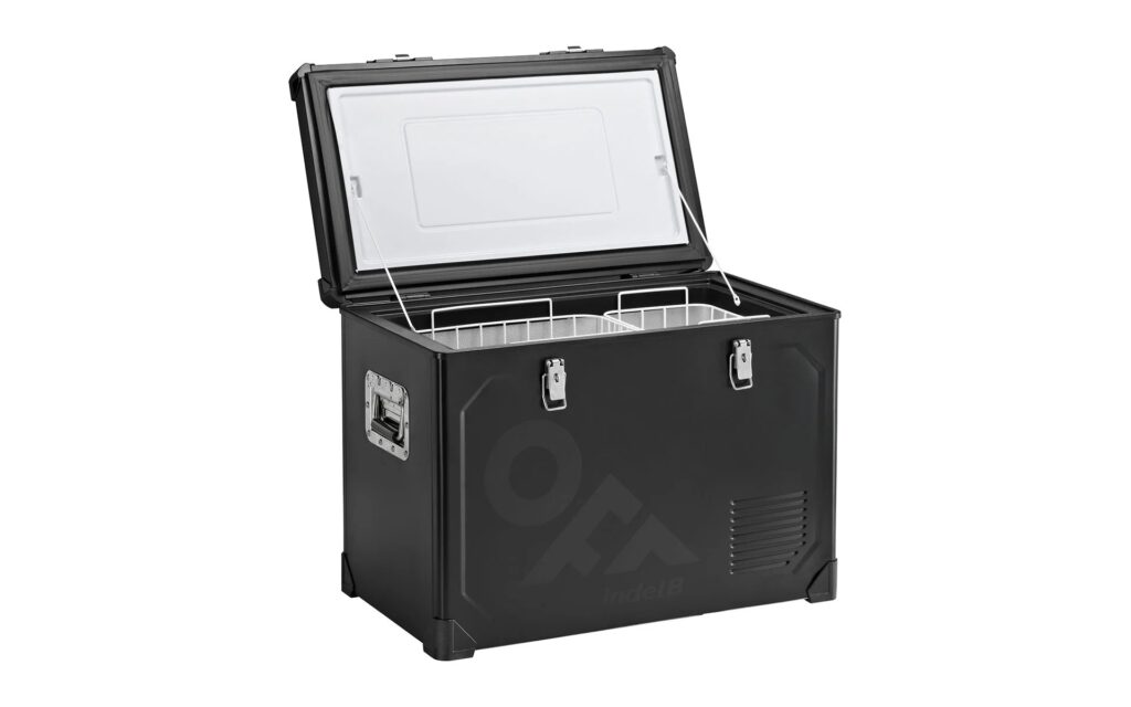 Εικόνα 2 από 4 — ΨΥΓΕΙΟ TB46 STEEL BLACK ΜΕΤΑΛΛΙΚΟ 45L 12/24V 85W 488x682x405mm INDEL B – 1 TEM.