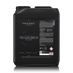 Fresso - Καθαριστικό Ελαστικών και Καουτσούκ Tire & Rubber Cleaner 5 L με Πυκνό Αφρό και Αραίωση 1:1 - 1 Τεμ. (390204/FRE)