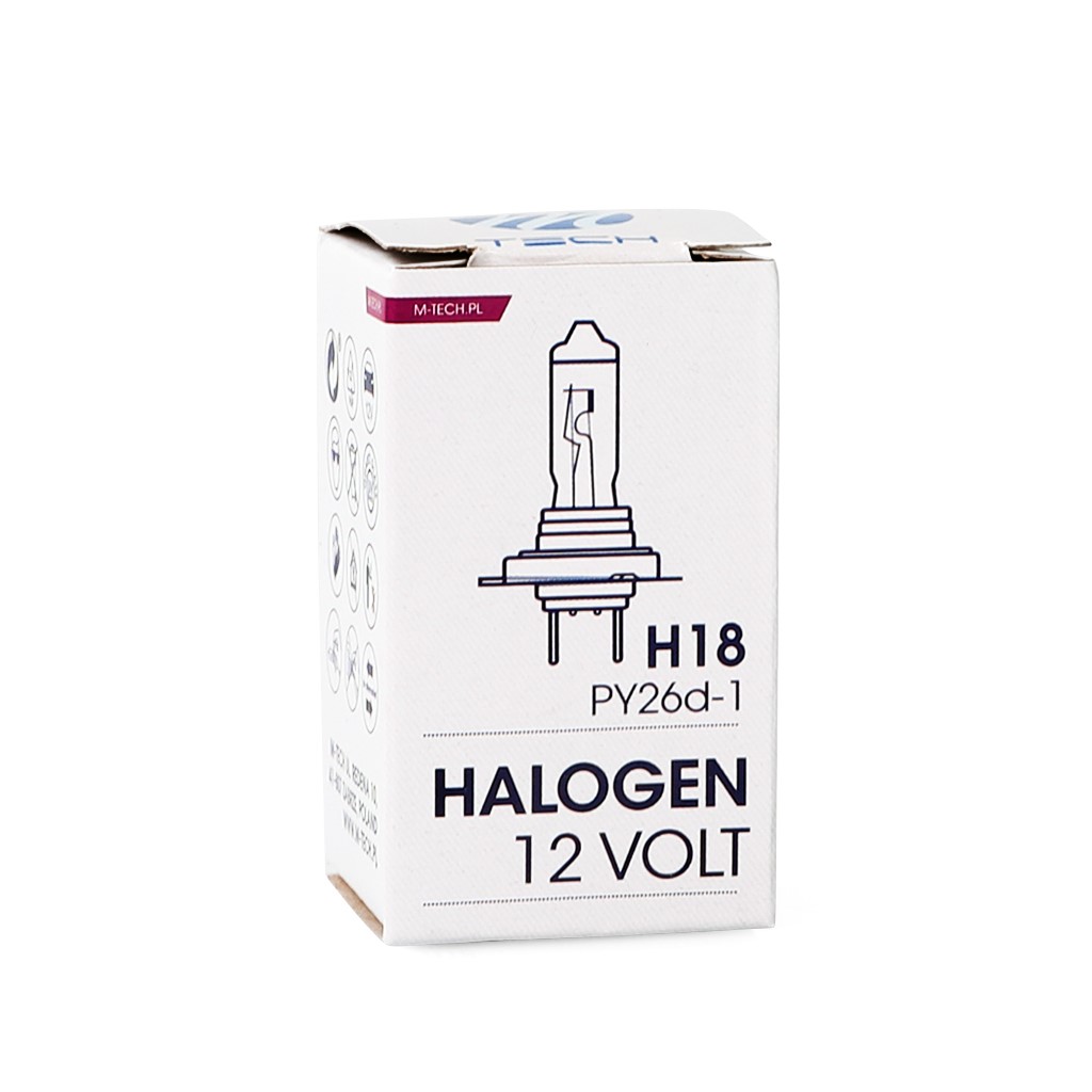 Εικόνα 2 από 3 — H18 12V 65W PY26d-1 STANDARD LINE ΑΛΟΓΟΝΟΥ (ΚΟΥΤΙ) – 1 ΤΕΜ. M-TECH