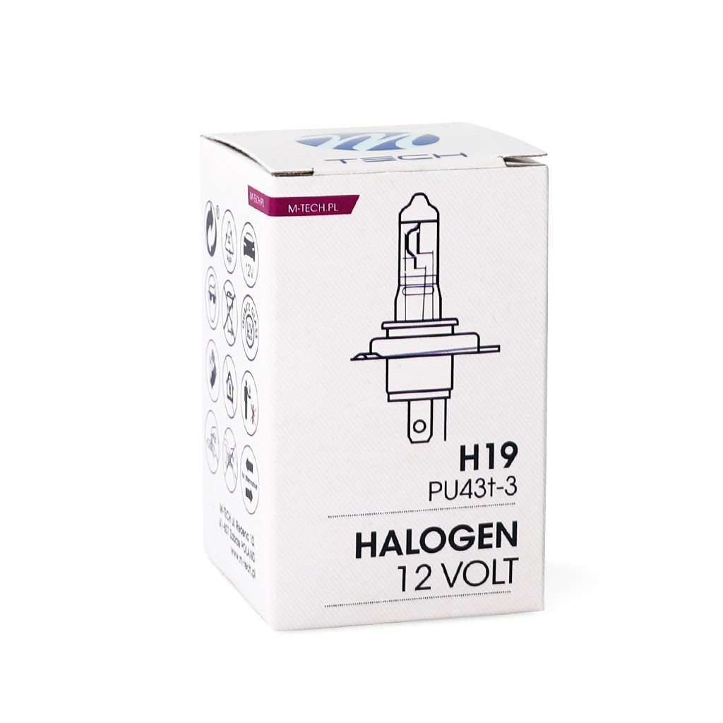 Εικόνα 2 από 3 — H19 12V 60/55W PU43t-3 STANDARD LINE ΑΛΟΓΟΝΟΥ (ΚΟΥΤΙ) – 1 ΤΕΜ. M-TECH