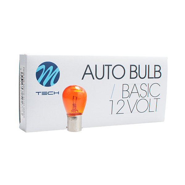 Εικόνα 2 από 2 — P21W 12V 21W BA15s ΜΟΝΟΠΟΛΙΚΟ ΠΟΡΤΟΚΑΛΙ DYED-GLASS ΚΟΥΤΙ 10ΤΕΜ.