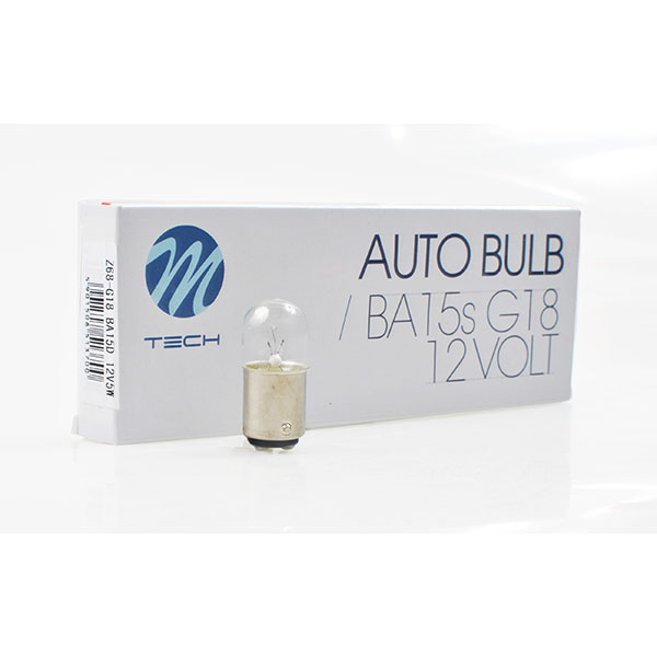 Εικόνα 2 από 3 — R5W G18 12V BA15d ΔΙΠΟΛΙΚΟ STANDARD ΑΛΟΓΟΝΟΥ M-TECH – 10ΤΕΜ