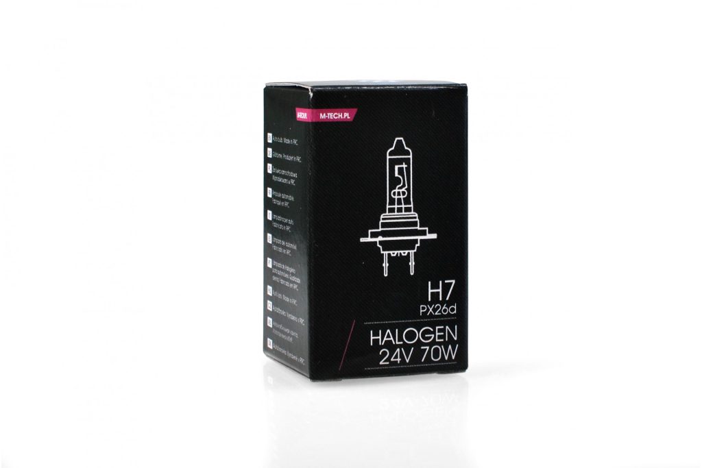 Εικόνα 2 από 3 — H7 24V 70W PX26d STANDARD ΑΛΟΓΟΝΟΥ ΚΟΥΤΙ 1ΤΕΜ. M-TECH