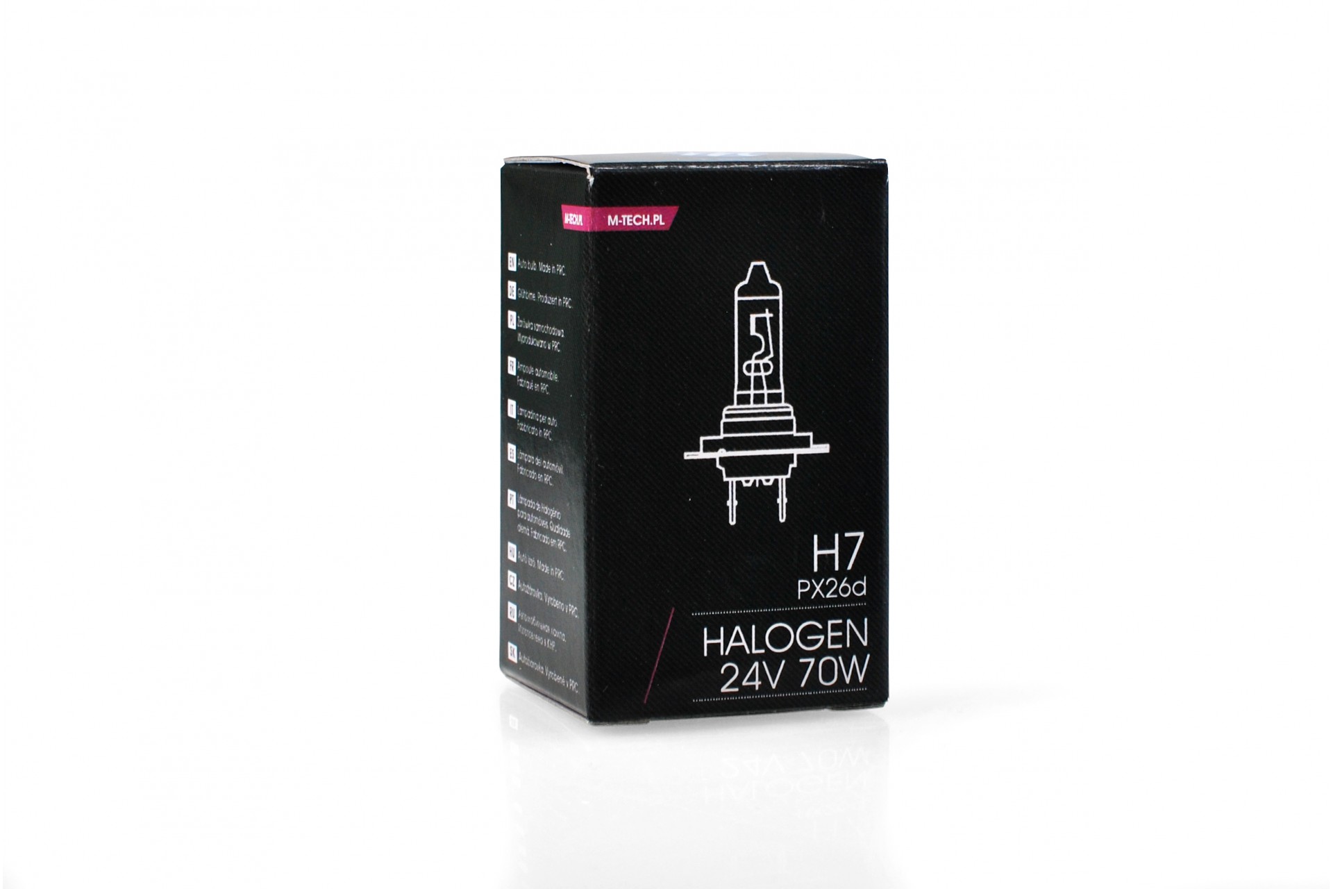 Εικόνα 2 από 3 — H7 24V 70W PX26d STANDARD ΑΛΟΓΟΝΟΥ ΚΟΥΤΙ 1ΤΕΜ. M-TECH