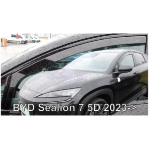 ΑΝΕΜΟΘΡΑΥΣΤΕΣ ΓΙΑ BYD 7 5D 2023+ ΖΕΥΓΑΡΙ ΑΠΟ ΕΥΚΑΜΠΤΟ ΦΙΜΕ ΠΛΑΣΤΙΚΟ HEKO - 2 ΤΕΜ.