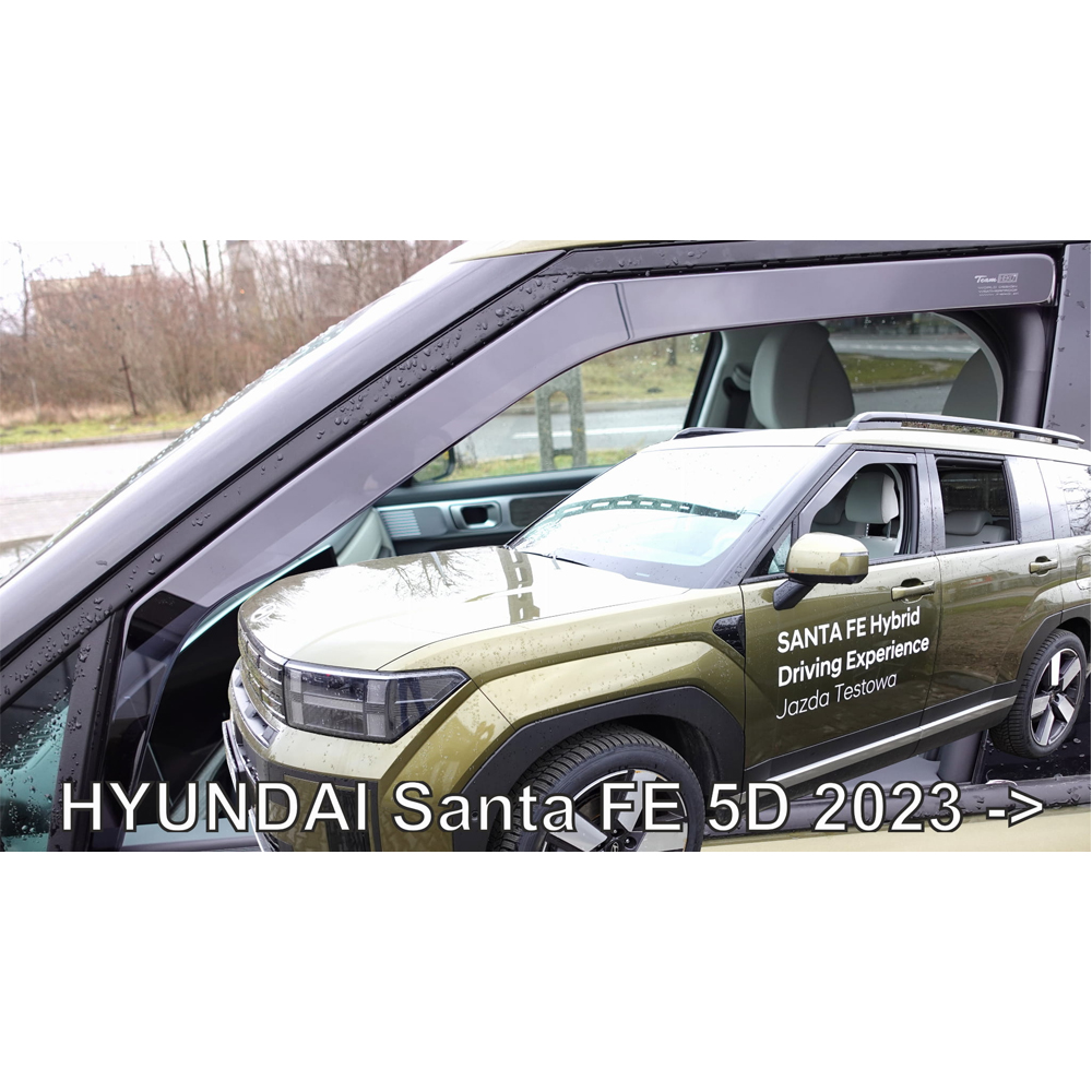 Εικόνα 1 από 5 — ΑΝΕΜΟΘΡΑΥΣΤΕΣ ΓΙΑ HYUNDAI SANTA FE V 5D 2023+ ΣΕΤ ΑΥΤΟΚΙΝΗΤΟΥ ΑΠΟ ΕΥΚΑΜΠΤΟ ΦΙΜΕ ΠΛΑΣΤΙΚΟ HEKO – 4 ΤΕΜ.