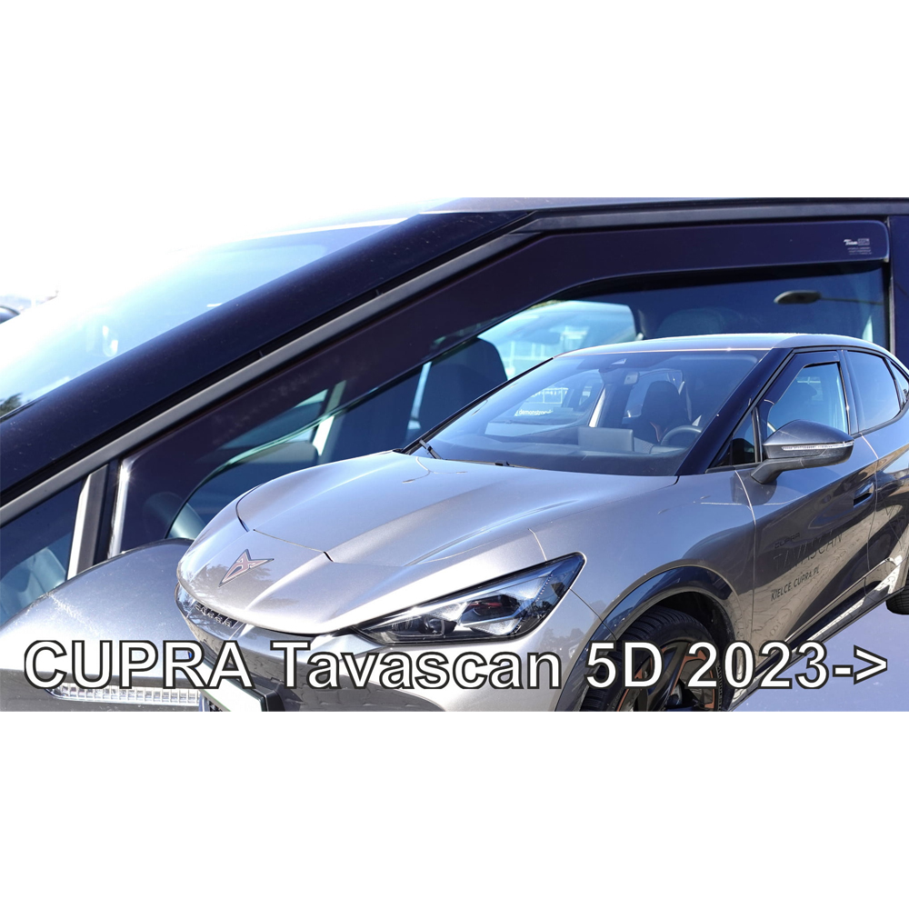 Εικόνα 1 από 4 — ΑΝΕΜΟΘΡΑΥΣΤΕΣ ΓΙΑ CUPRA TAVASCAN 5D 2023+ ΖΕΥΓΑΡΙ ΑΠΟ ΕΥΚΑΜΠΤΟ ΦΙΜΕ ΠΛΑΣΤΙΚΟ HEKO – 2 ΤΕΜ